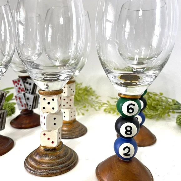 Wine glasses for game night. - Picture 3 of 3